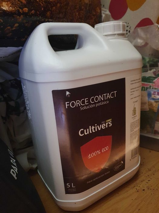 Solução Potássica Force Contact Cultivers - 5L - Novo e Selado