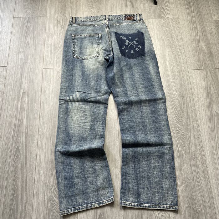 Джинсы archive faded flared bootcut y2k hedi Indie sleaze jaded