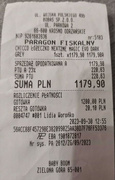 Łóżeczko chicco next2me magic evo dostawka do łóżka