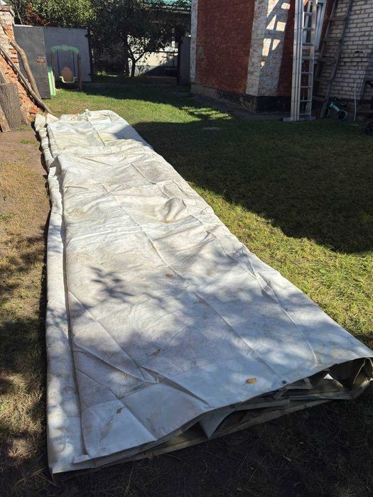 Банерна тканина б/в 15x19 для господарчих потреб