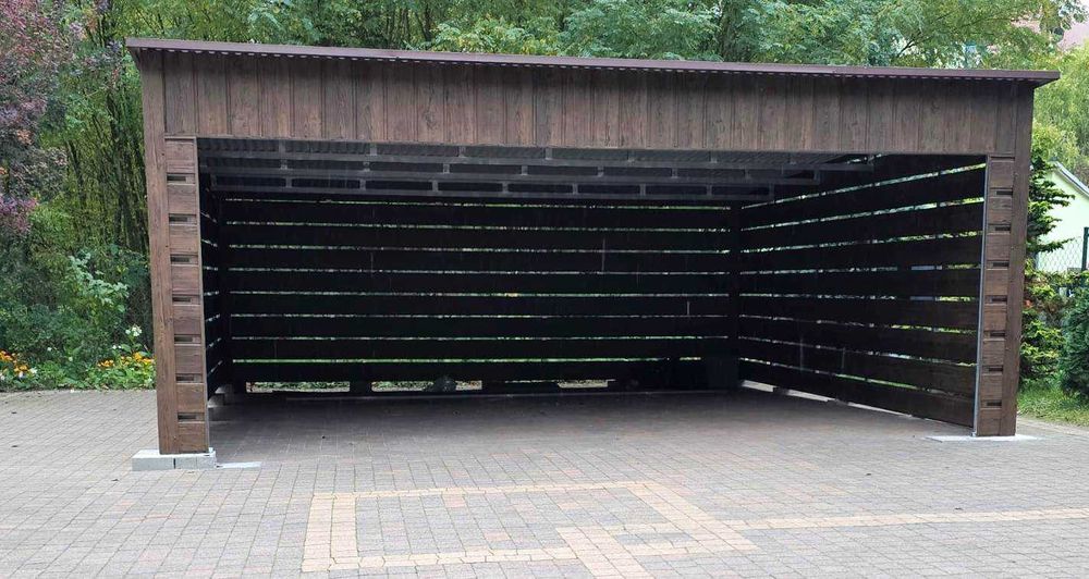 Duża Wiata Samochodowa Carport