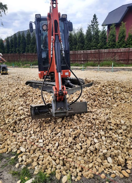 Wynajem minikoparka ,od 100zł netto/23%vatwywrotka, drenaż wolne termi