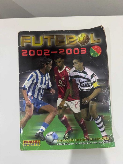 Caderneta Panini Futebol 2002/2003 - Com Cristiano Ronaldo #306