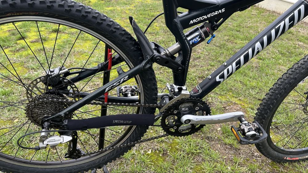 Specialized xc-pro l, suspensao total, fox-float com pro pedal