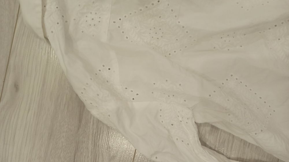 Piękna biała koszula zara r. 140
