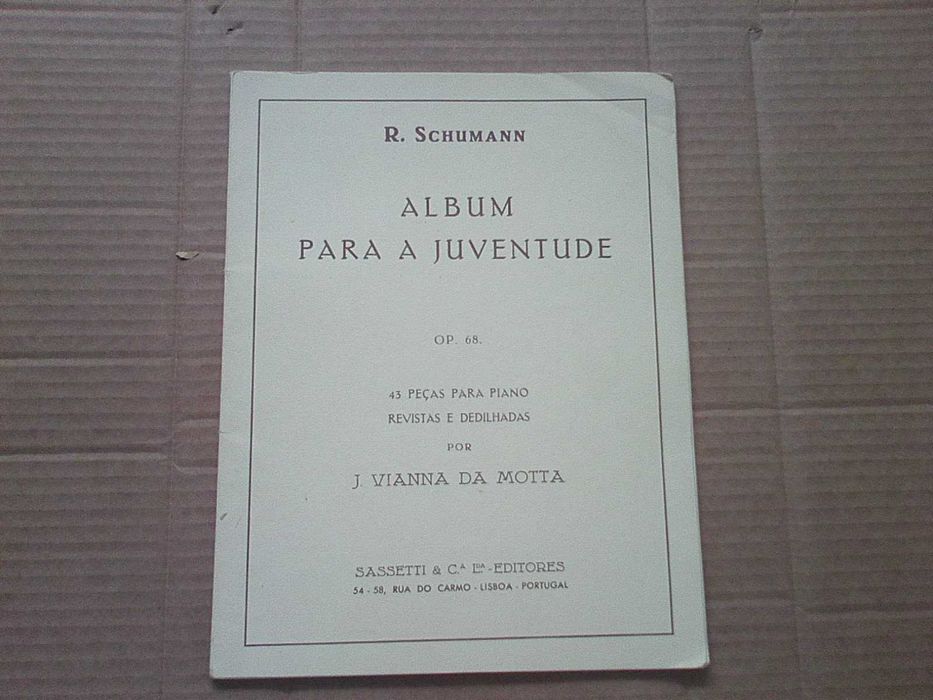 Album para a juventude.  Robert Schumann