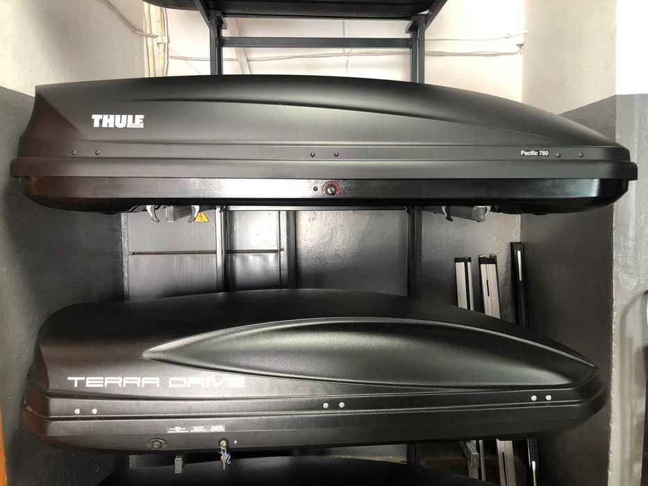 Оренда автобоксу, прокат багажника на дах, велокріплення Terra Thule