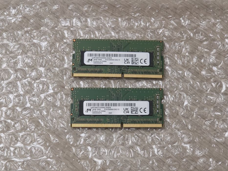RAM SO-DIMM Micron DDR4 32gb (2x16gb) 3200MHz