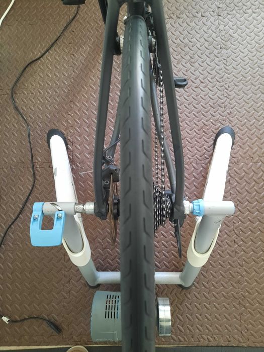Rolo de Treino Tacx Flow – a funcionar perfeitamente