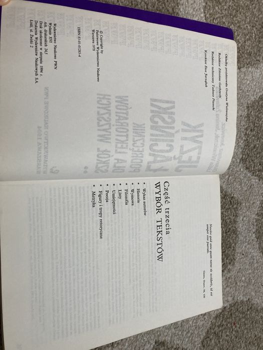 Podręcznik Język Łaciński