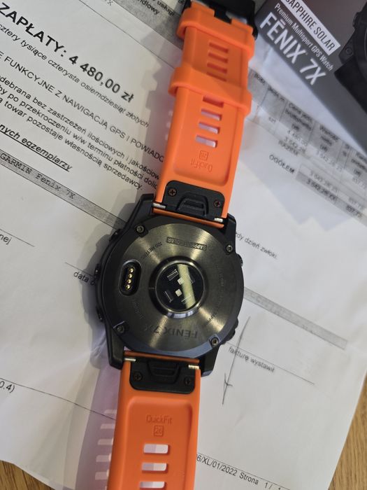 Garmin Fenix 7X Sapphire Solar