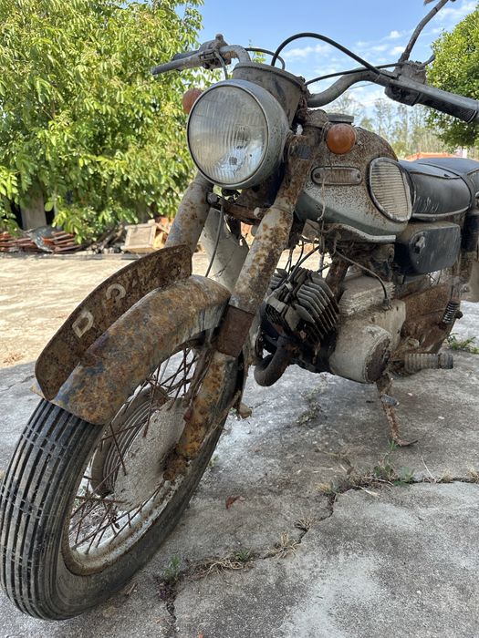 Yamaha YA-6 125cc 1968 | Barn Find Original | Livrete Português