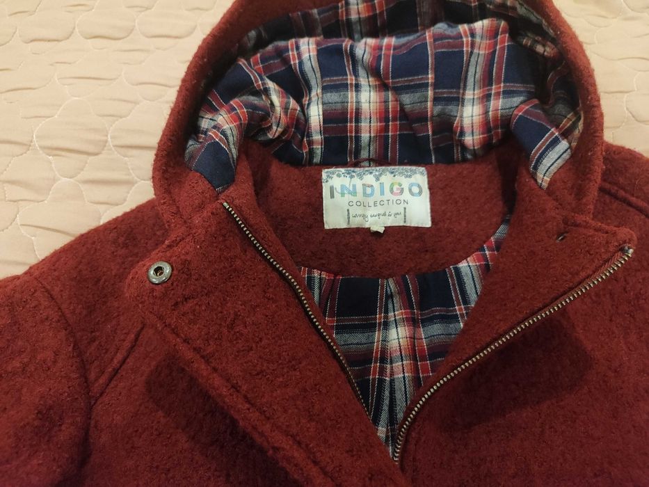 Куртка напівпальто Mark and Spencer напіввовняне жіноче