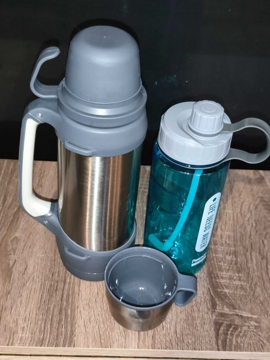 Термос туристичний 1.2 л. (1200 мл) та пляшка для води