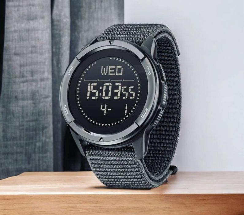 Тактичний годинник North Edge Alps Black з компасом!