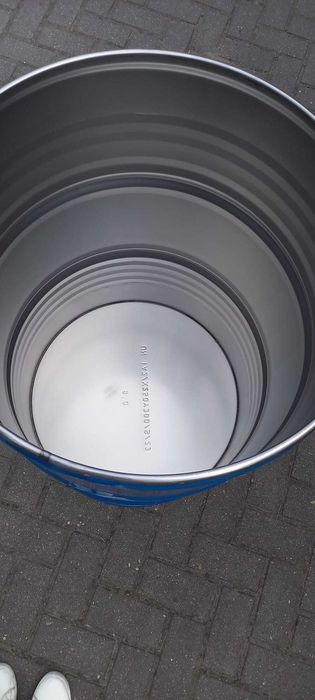Na Wode lub Miód  Beczki 200l Nowe Metalowe