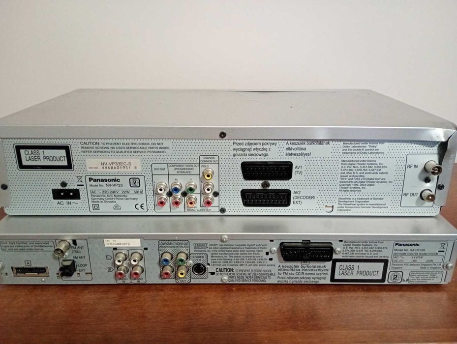 Odtwarzacz, nagrywarka dvd amplituner Panasonic
