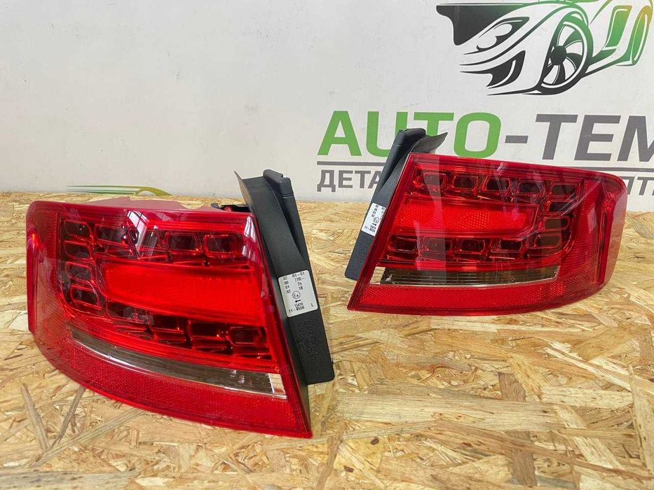 Фонарь стоп Audi A4 B8 LED фонари Ауди А4 Б8 2008-2012 Європа