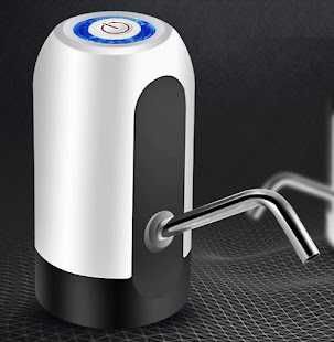 Dispensador bomba de água elétrico automático domestico c bateria NOVO