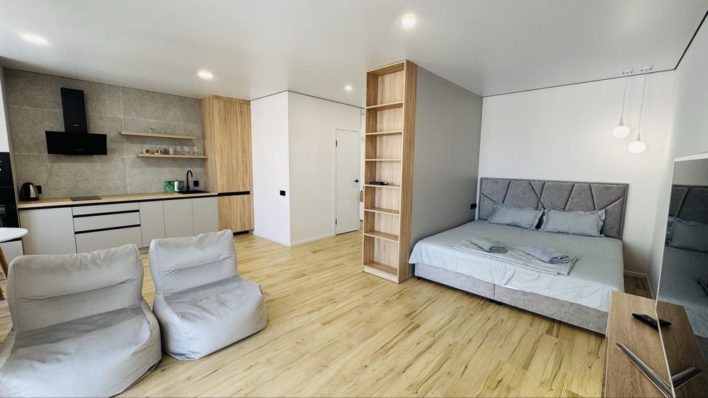 LUX студія# ЖК Рівер Парк#Аквапарк1800,погодинно 2 год-800