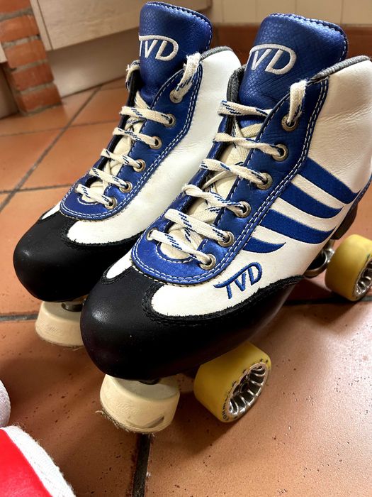 Kit Completo Hóquei em Patins TVD – Como Novo (Tam. 43) + Saco Oferta