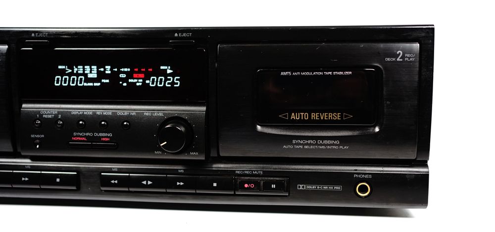 Zaawansowany magnetofon AIWA AD-WX727 XH Pro AMTS Dolby B C