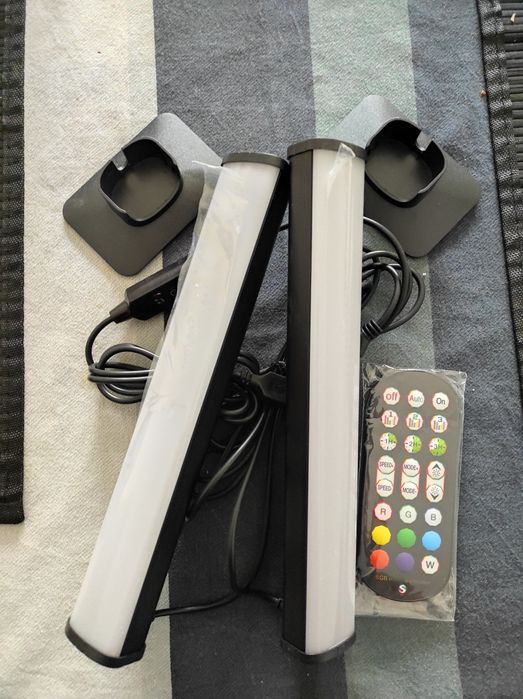 Colunas de led USB