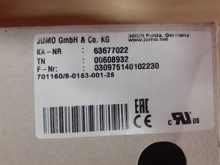 Jumo safety mtb/tw monitor temperatury