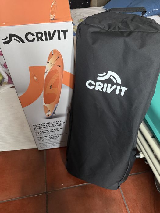 Prancha paddle crivit + pagaia