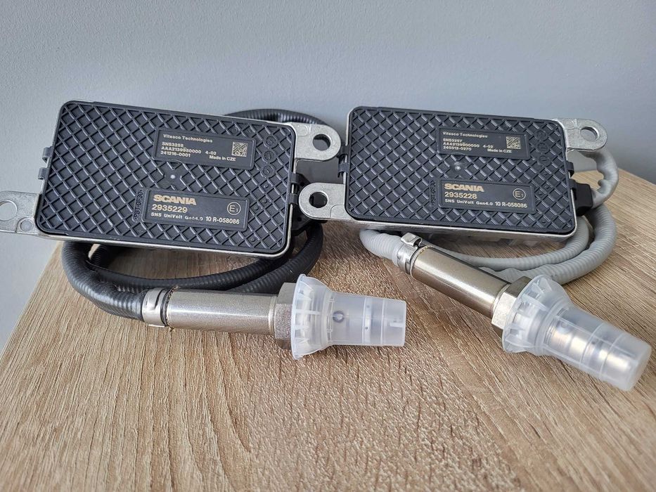 Czujniki Czujnik Nox Sensor Scania R, S Oryginał Nowy! Vitesco Zestaw ...