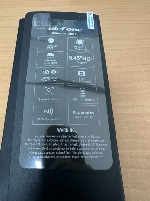 Smartphone Armor X10 PRO