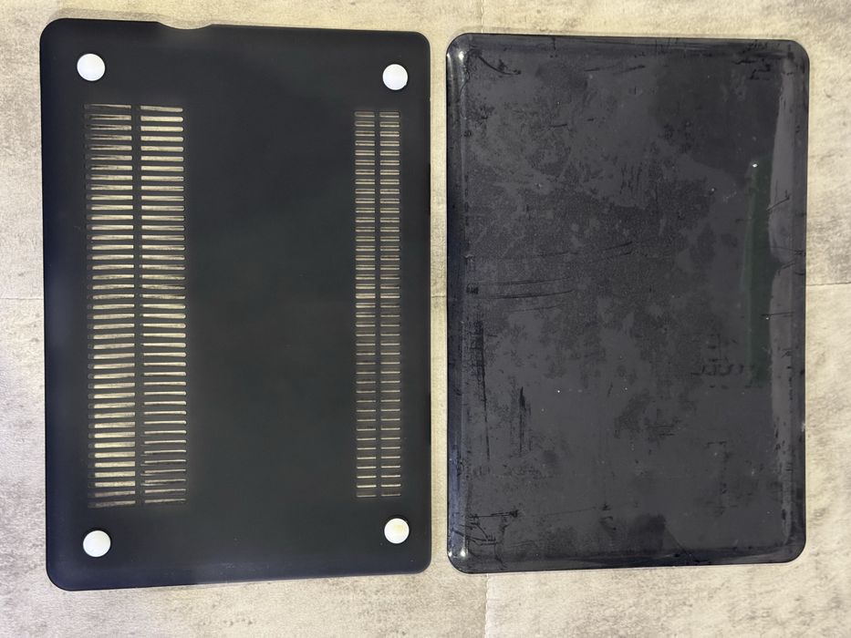 Capas preto matte para macbook pro 13