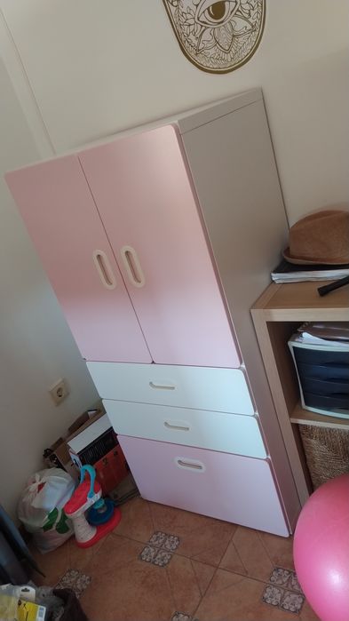 Roupeiro e Cómoda/Trocador Criança