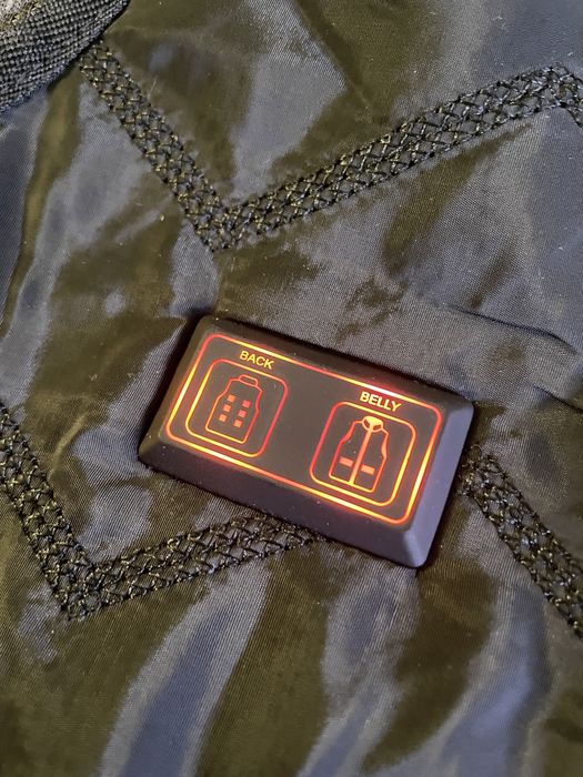 Colete aquecimento USB mota