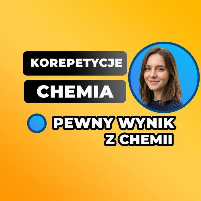 Korepetycje CHEMIA | Matura Rozszerzona | Online | Korki z Chemii | Biolchem | Zadania | Lekcje Prywatne