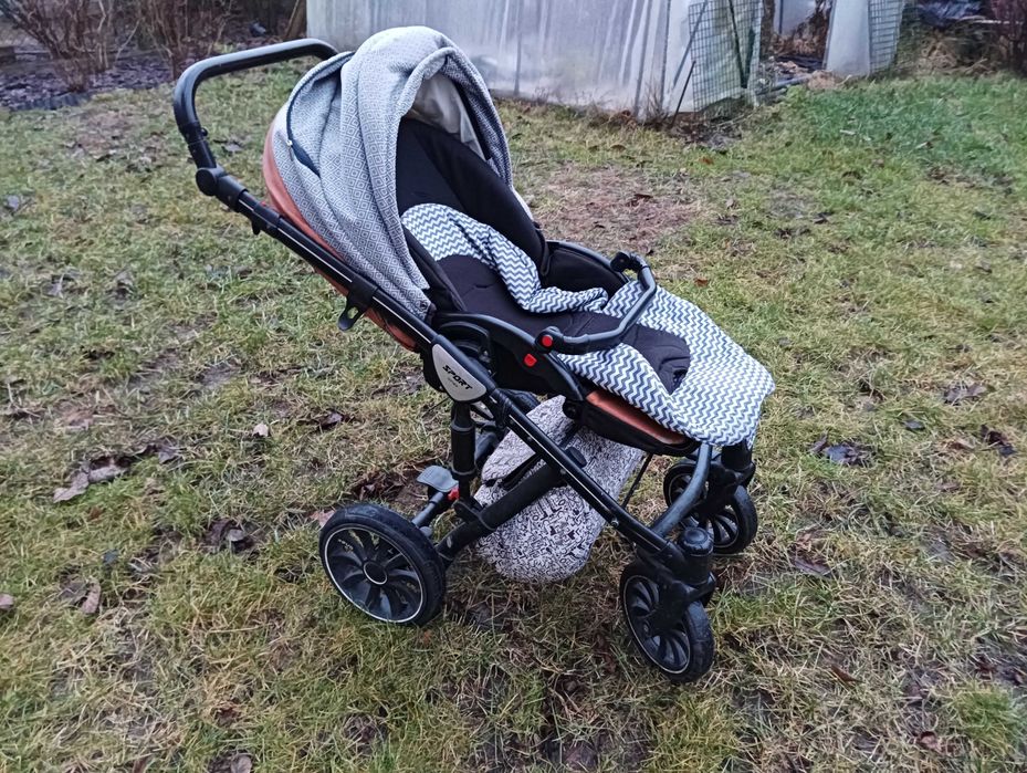 Wózek diecięcy spacerówka i gondola Anex
