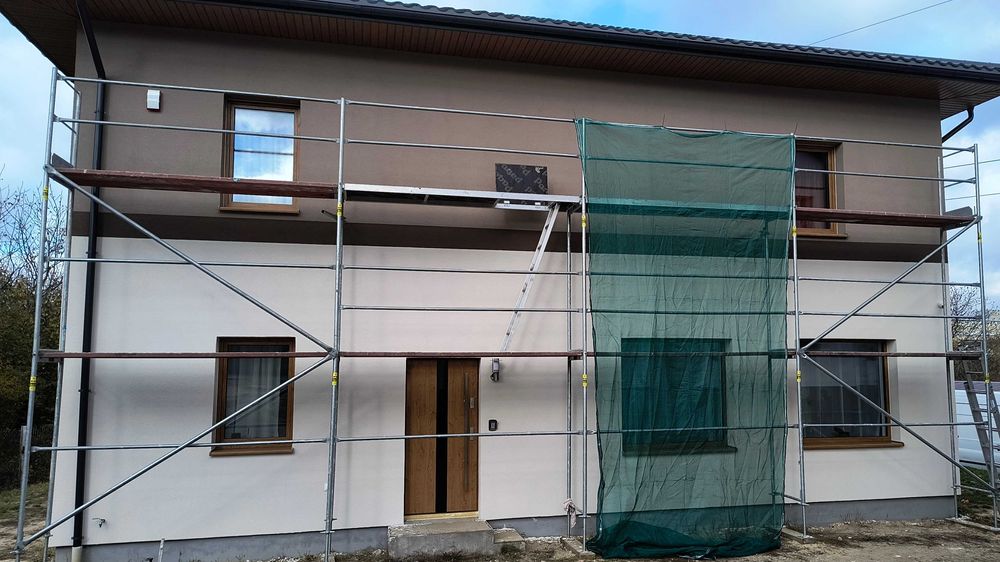 Wynajem zestaw rusztowania Plettac DELTA Poznańskie TANIO 100m2