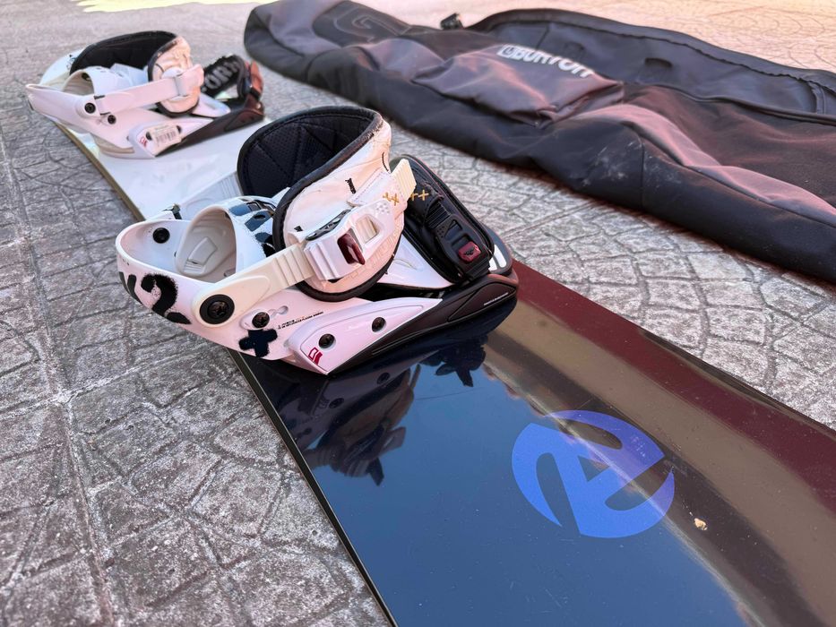 Snowboard Burton Air + mala de transporte