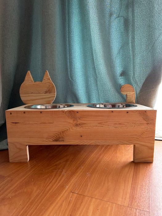 Comedouro e Bebedouro para Gato