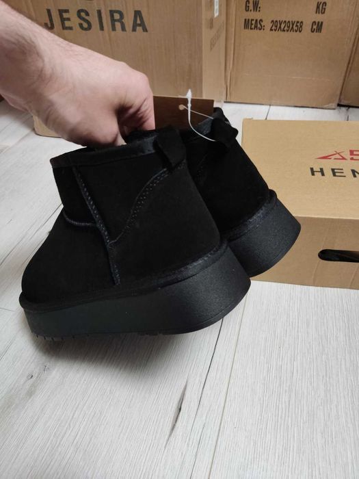 Уггі на платформі натуральна замша, угги замшевые на платформе, угги платформа 36-41р