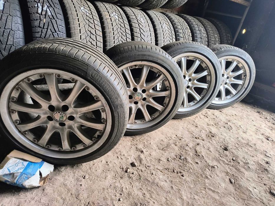 Продаю шини Continental  225/45R17 на дисках Alfa Romeo
