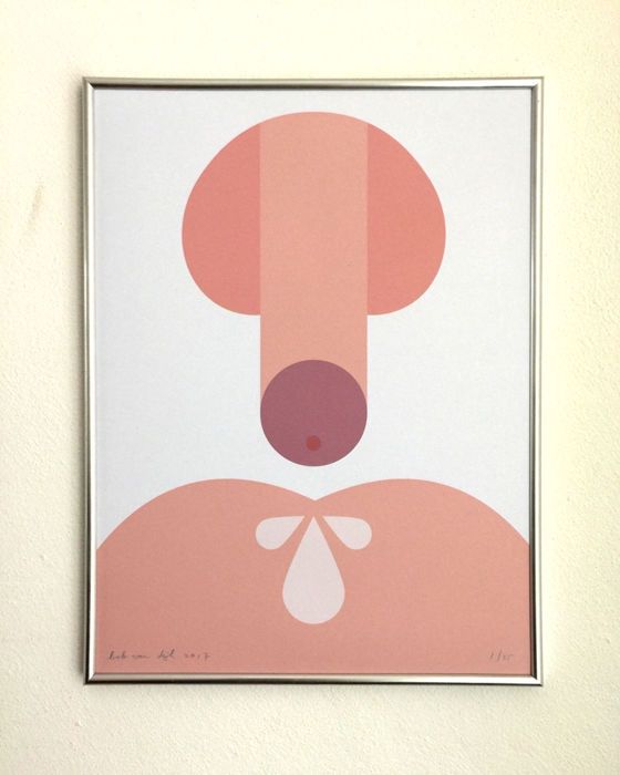 Art Print assinado pelo Designer Holandês Bob Van Dijk