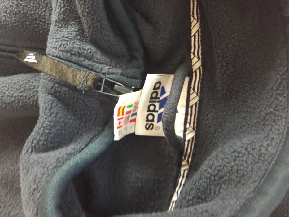 Флисовая кофту  Adidas оригинал.