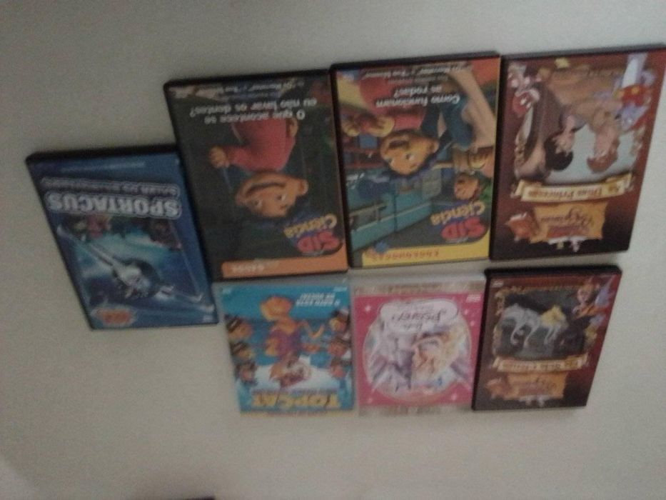 DVDs originais infantis