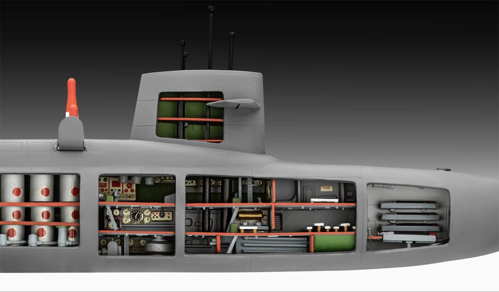 STATEK model do sklejania 1/235 Revell 05185  S.S.B. ABRAHAM LINCOLN