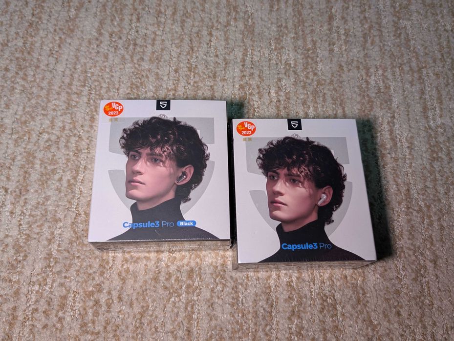 TWS наушники Soundpeats Capsule 3 Pro White/Black | LDAC | ANC