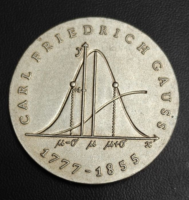 20 марок 1977, срібло 21 грам