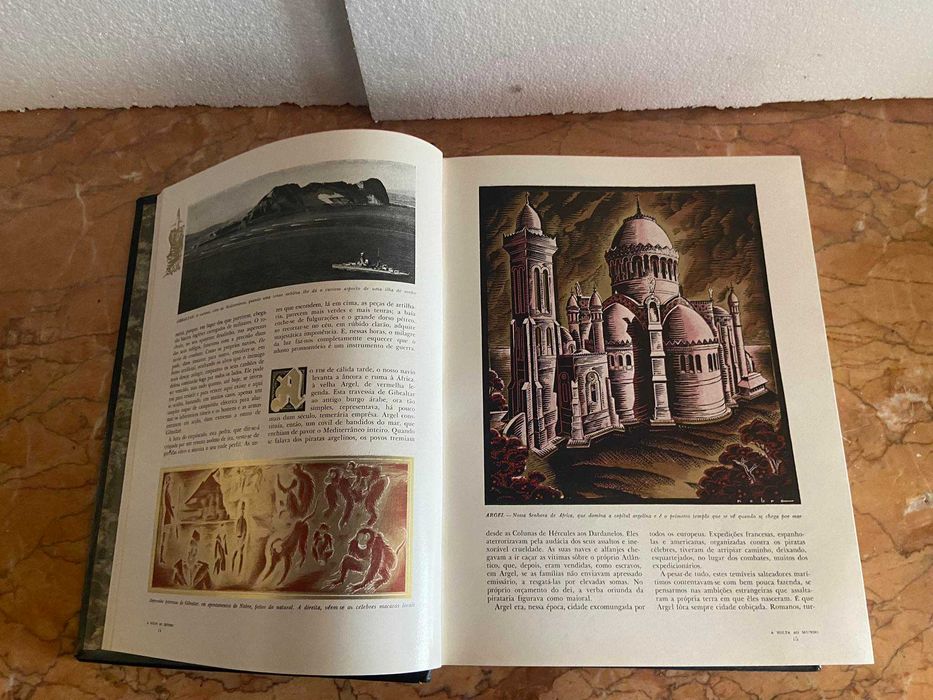 Livro "A Volta ao Mundo" de Ferreira de Castro