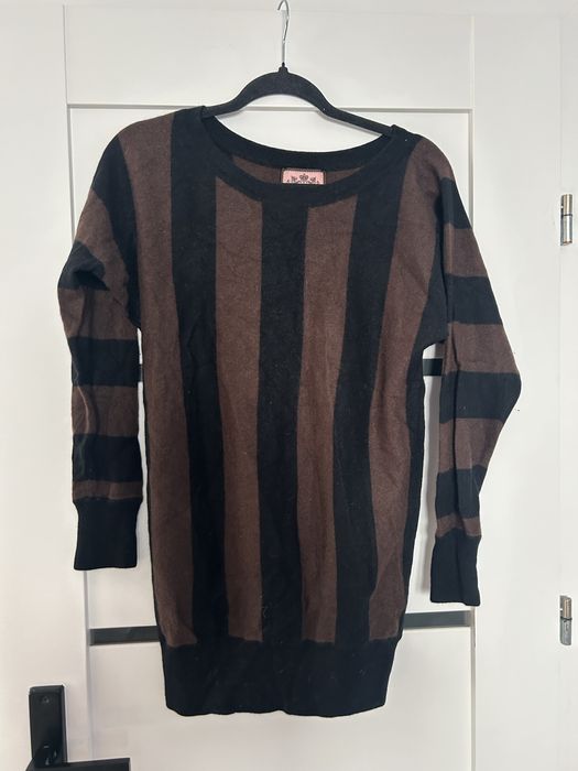 Juicy Couture sweter w paski roz.M