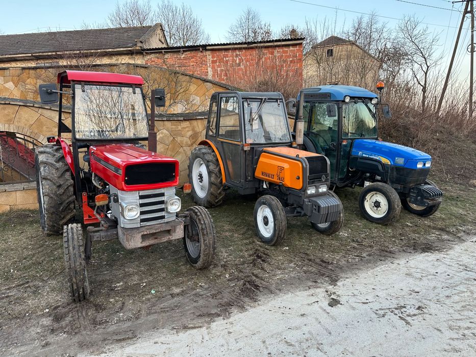 Massey Ferguson 158 MK III Renault 70.12 New Holland TN 75